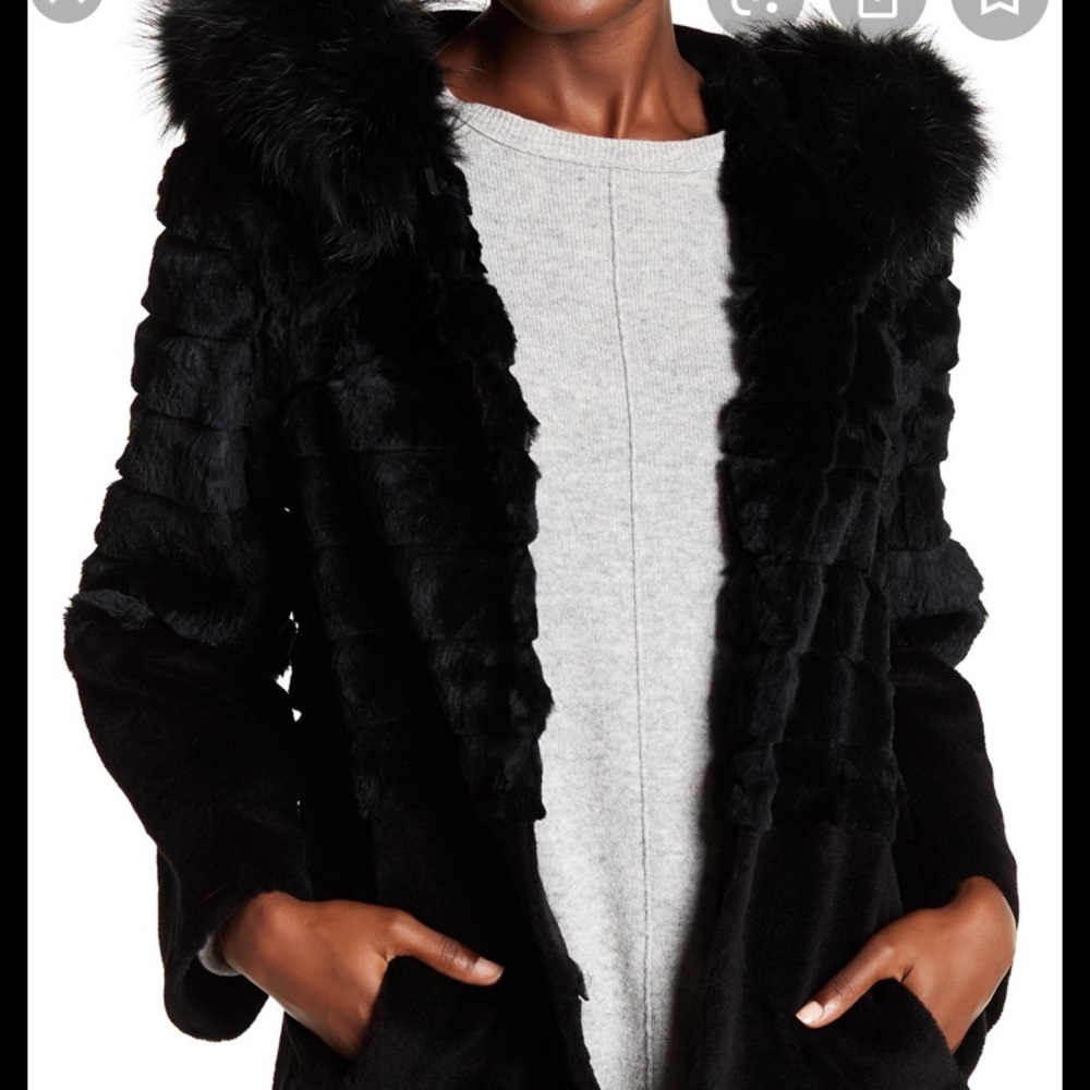 Blue Duck fur coat